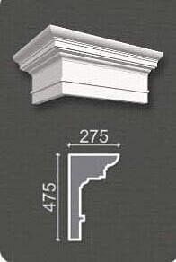 Карниз подкрышный VK 02 опт фото 1