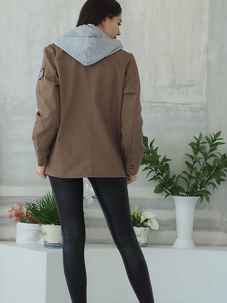 Жакет джинсовый «Спортсити» хаки 44 ОПТ фото 2