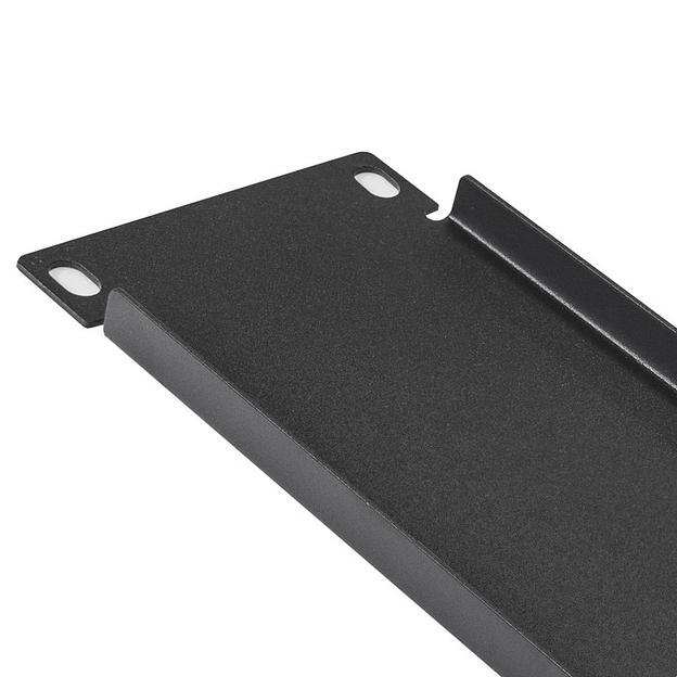 Exegate EX292882RUS Заглушка (фальш-панель) ExeGate FP19-2UM (19" 2U, металлическая, цвет черный, RTL) фото 1