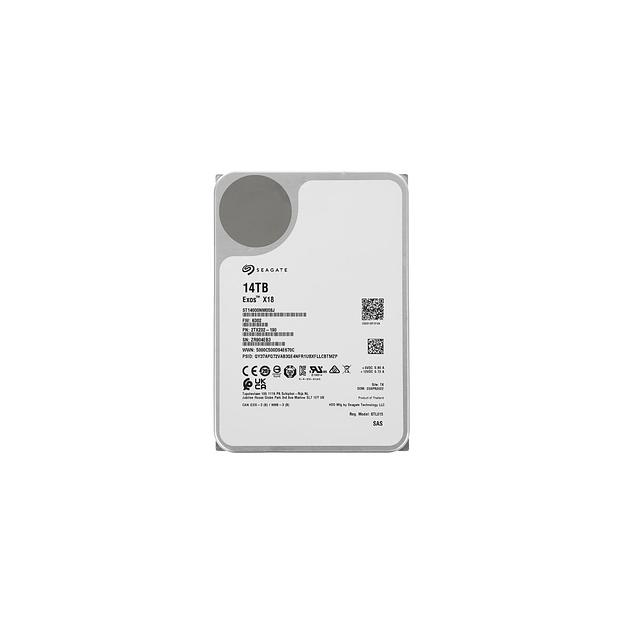 Жесткий диск Seagate Exos X18 ST14000NM008J, 14ТБ, HDD, SAS 3.0, 3.5" фото 1
