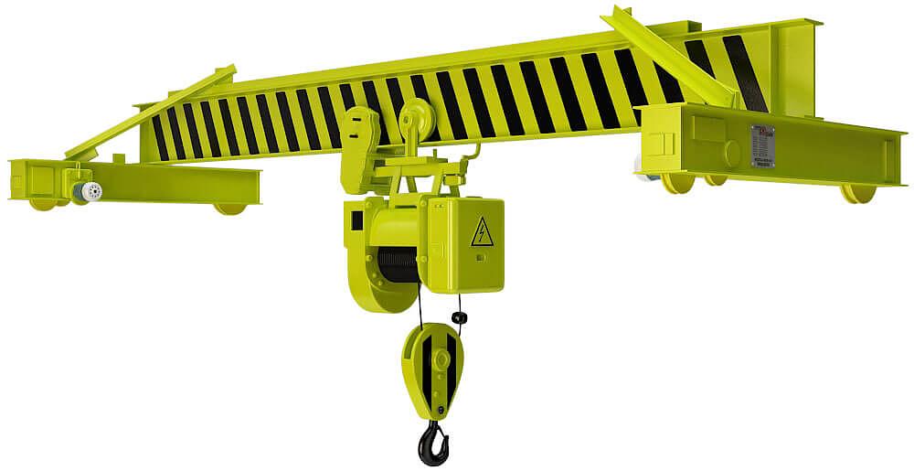 Кран мостовой однобалочный опорный фото 1