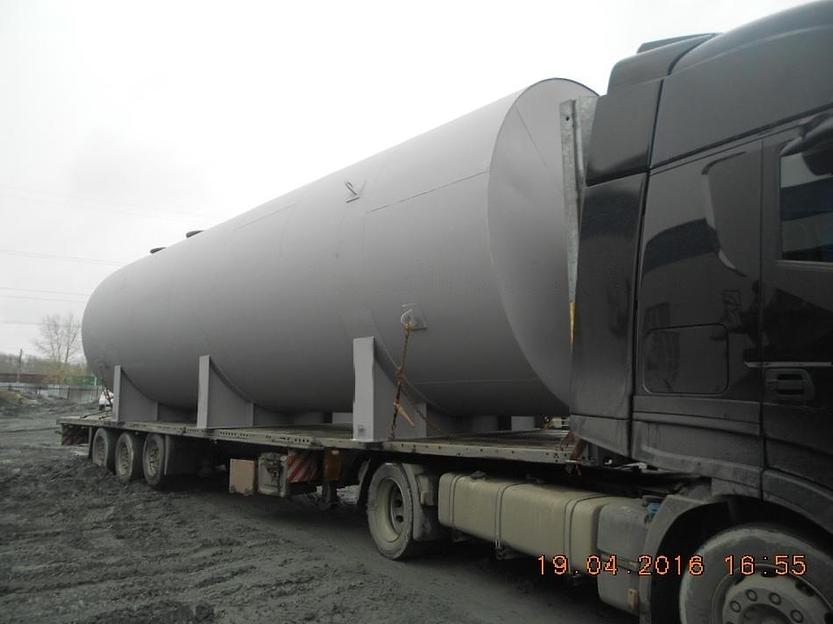 Резервуар горизонтальный стальной подземный РГСп-80 фото 1