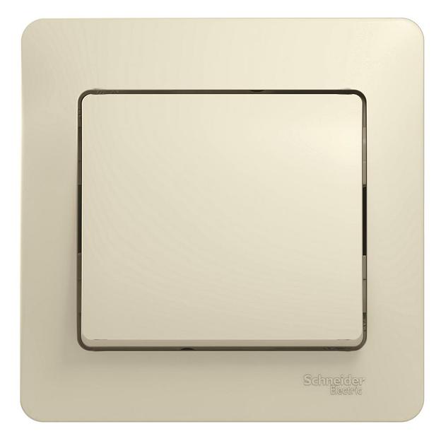 Systeme electric GSL000212 GLOSSA 1-клавишный ВЫКЛЮЧАТЕЛЬ, сх.1, 10АХ, в сборе, БЕЖЕВЫЙ фото 5