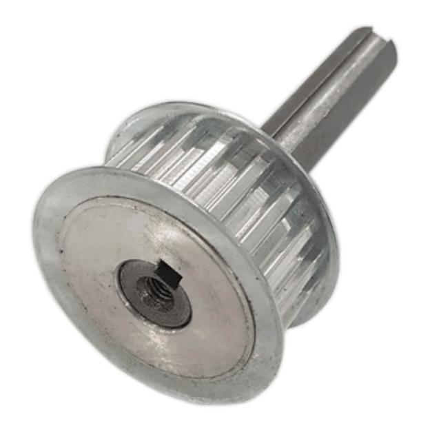 Шкив нижний с валом ШНВ-20 для пескоструя фото 1