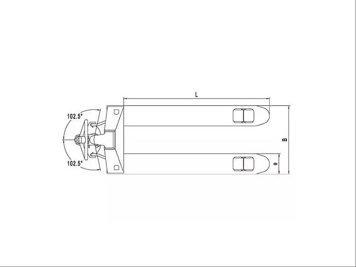 Гидравлическая тележка AC25 серии АС фото 3