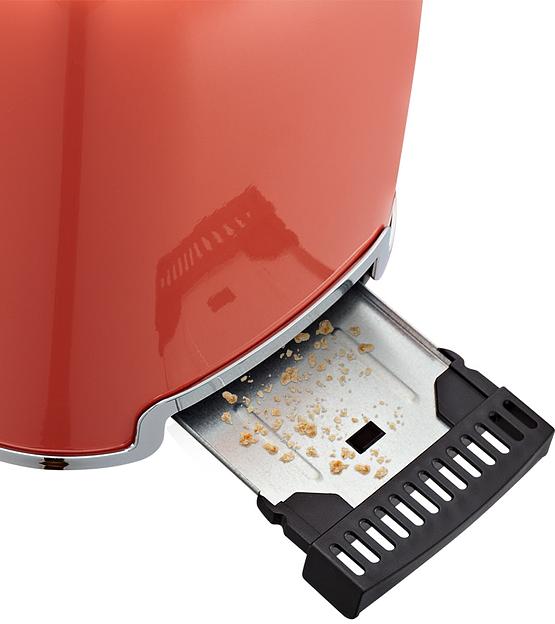 Тостер Kitfort КТ-6218-1 870Вт красный фото 6