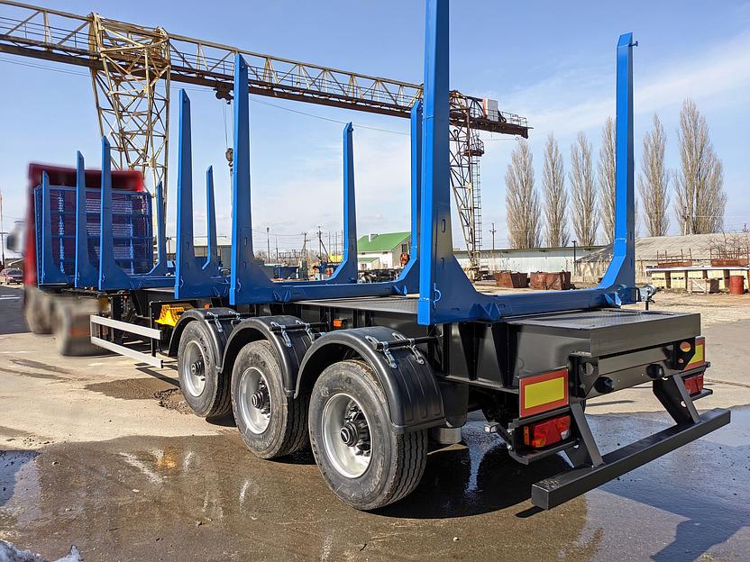 Полуприцеп сортиментовоз трехосный фото 1