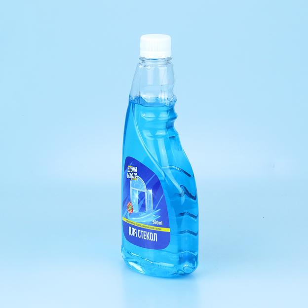 Средство для мытья стекол и зеркал DIONA MAGIC 500мл (сменный блок) фото 2