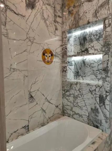 Изготовление ванных комнат из мрамора фото 1