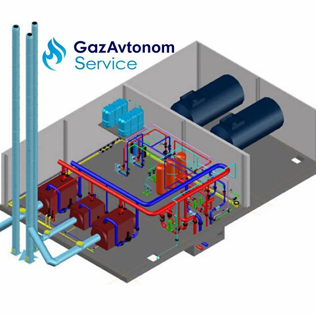Блочно модульная котельная БМК 600 кВт фото 2
