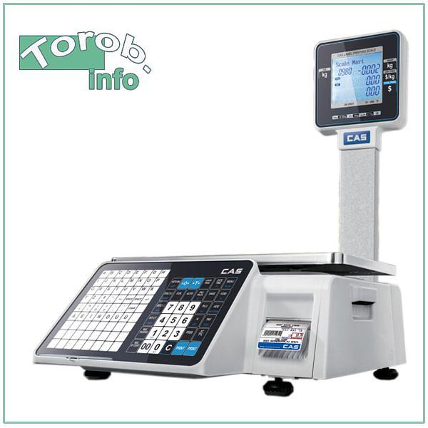 CAS CL3000J-30B TCP-IP - весы торговые. модель без стойки фото 1