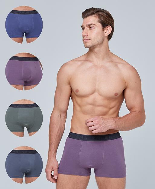 Трусы мужские боксеры Rogers 80378, набор 4 шт, опт фото 1