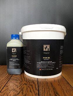 Kaspola Pur-2K Двухкомпонентный полиуретановый клей для паркета 10 кг фото 1