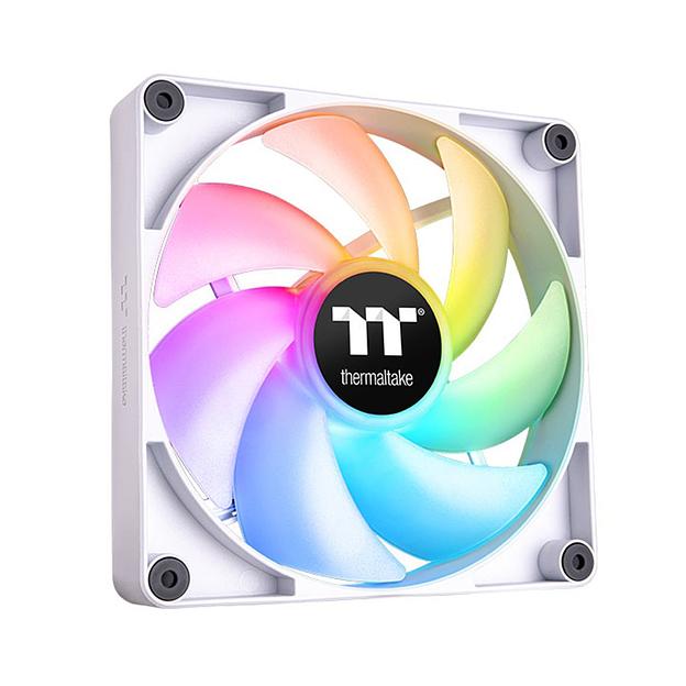 Кулер для компьютерного корпуса Thermaltake CT120 ARGB Sync PC Cooling Fan White (2 pack) CL-F153-PL12SW-A фото 1