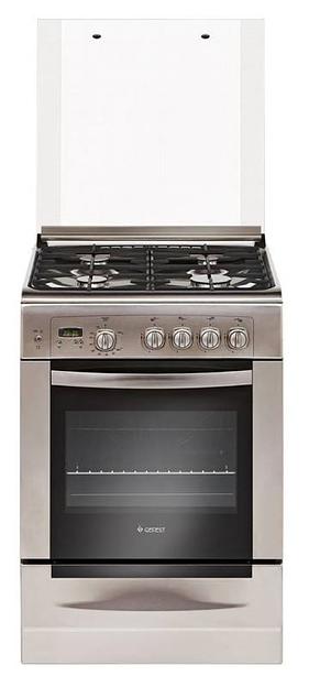 Плита Газовая Gefest 6100-03 0004 серебристый реш.чугун фото 1