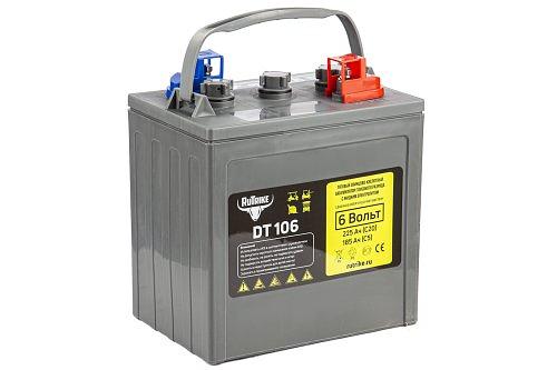 Тяговый WET аккумулятор Rutrike DT106 (T-105) 6V155A/H C3 фото 2
