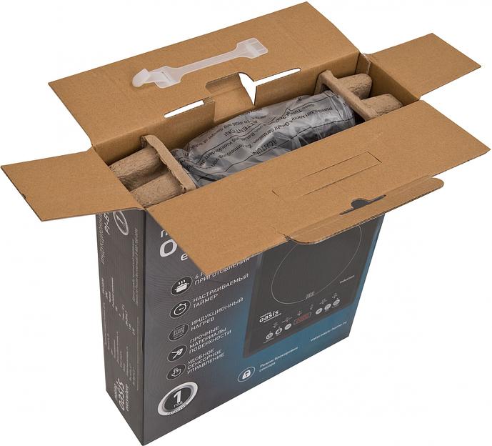 Плита Индукционная Oasis PI-B12SK черный закаленное стекло (настольная) (РI-B12SK) фото 9