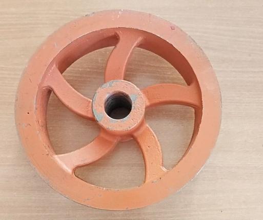 Шкив ведущий 2-х ручьевой (большой), КЗНМ 11.103 Опт фото 1