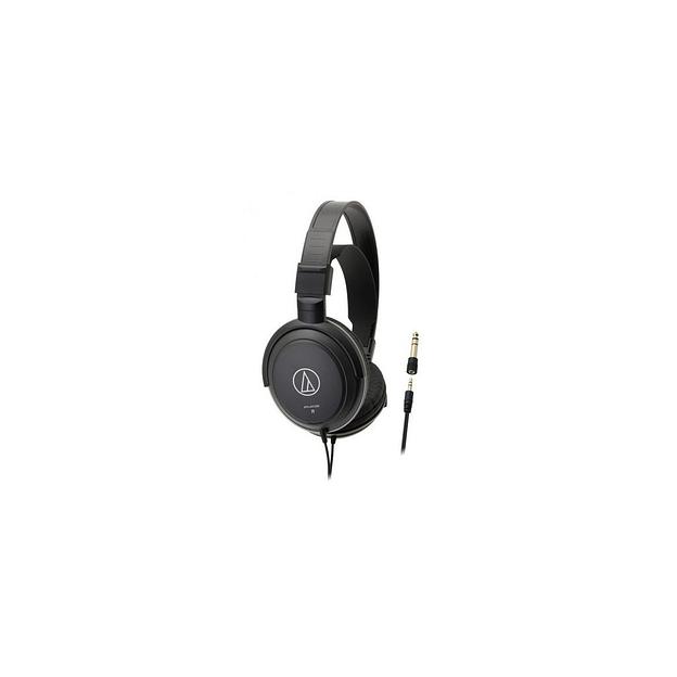 Наушники Audio-Technica ATH-AVC200, 3.5 мм/6.3 мм, накладные, черный [15118391] фото 1