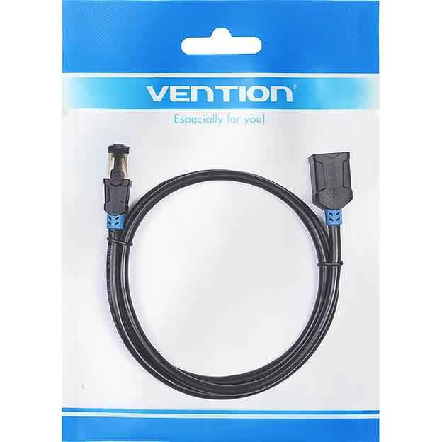 Патч-корд удлинитель Vention прямой SSTP cat.6, RJ45 - 3м. Черный Vention IBLBI фото 4
