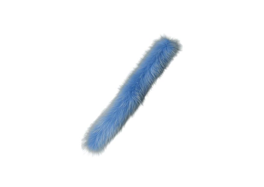 Опушка из енота 100×4 крашеная опт фото 4