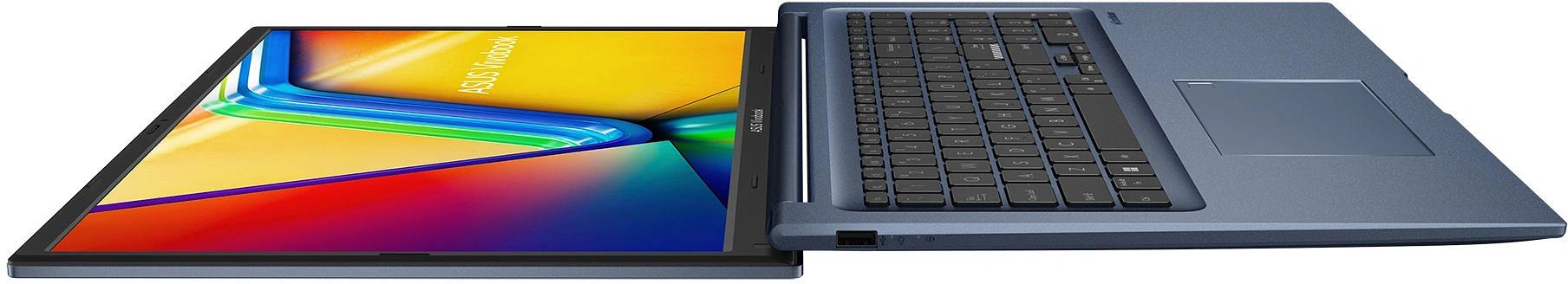 Ноутбук Asus Vivobook 17 X1704VA-AU661 U-series U300 8Gb SSD512Gb Intel UHD Graphics 17.3" IPS FHD (1920x1080) без ОС blue WiFi BT Cam (90NB10V2-M00SJ0) фото 8