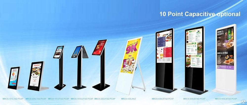Сенсорный интерактивный настольный дисплей HRCS-220LTAZ-PCAP-C1 фото 5