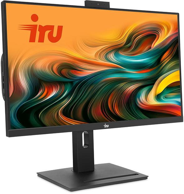 Моноблок IRU 23IM 23.8" Full HD i3 1215U (3.6) 8Gb SSD256Gb UHDG noOS GbitEth WiFi BT 120W Cam черный 1920x1080 фото 3