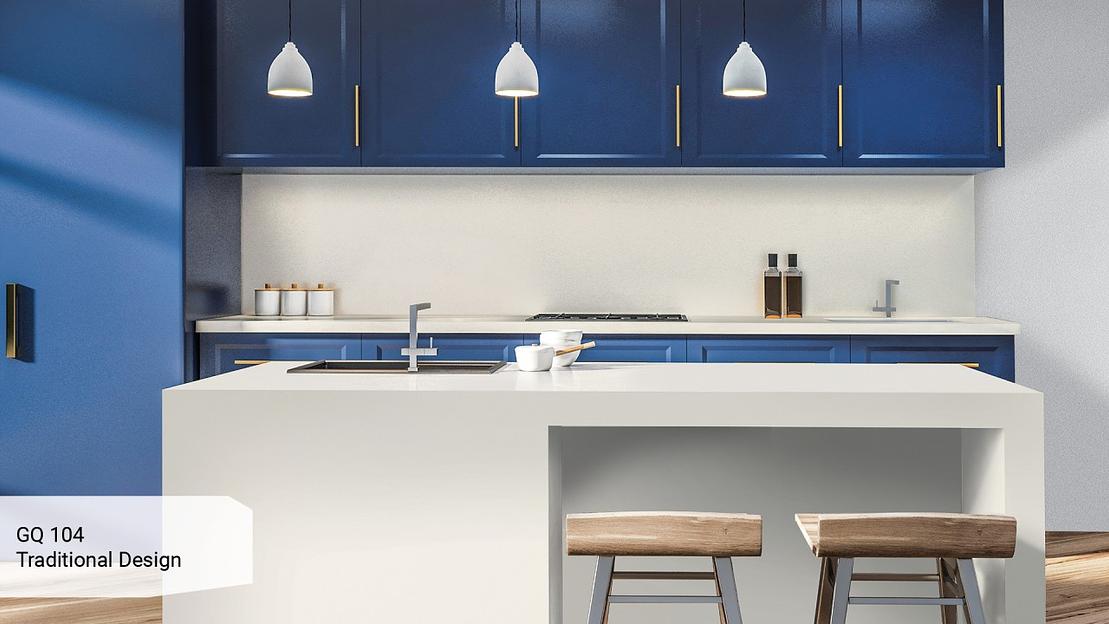 Кварцевый камень Grandex quartz «GQ 104 Traditional Design» ОПТ фото 4