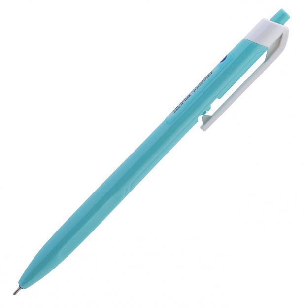 Ручка шариковая Deli EQ03336-1 X-tream авт. 0.7мм ассорти (сир/зел/роз/гол)) синие чернила пластик.стакан (1шт) фото 7