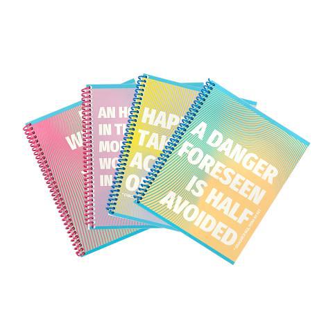 Тетрадь общая на спирали А5, 80 л., клетка, Фразы и пословицы, не говори гоп, SVT_800521_01, SVETOCH фото 1