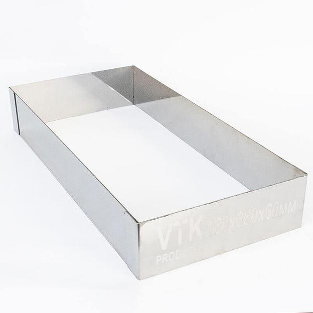 Форма для выпечки и заморозки Прямоугольник 180х380 мм высота 60 мм фото 1