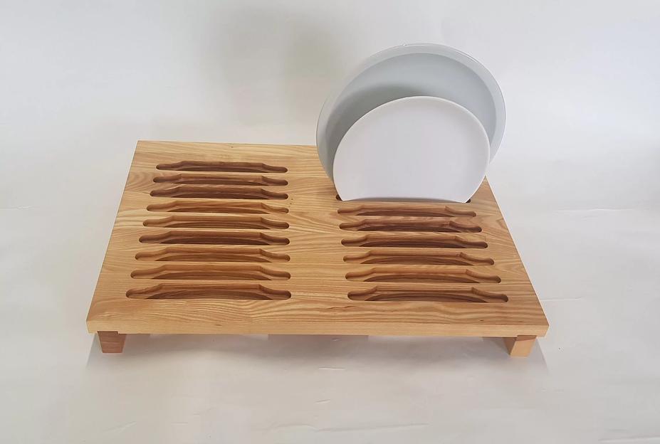 Деревянный держатель для тарелок PLATE-600 универсальный ОПТ фото 4