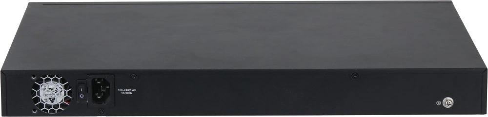 DAHUA DH-S4228-24GT-360 28-портовый гигабитный управляемый коммутатор с PoE, уровень L2, 26xRJ45 1Gb, 2xSFP 1Gb, суммарно 360Вт, коммутация 56 Гбит/с, MAC-таблица 8К, металл фото 3