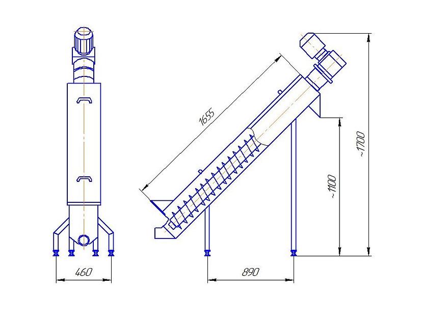 Шнек промывочный для желудков ВИ-1016 фото 4