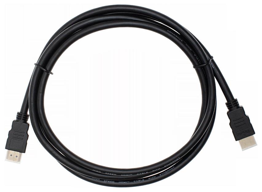 Кабель аудио-видео Cactus CS-HDMI.1.4-1.8 HDMI (m)/HDMI (m) 1.8м. Позолоченные контакты черный фото 3