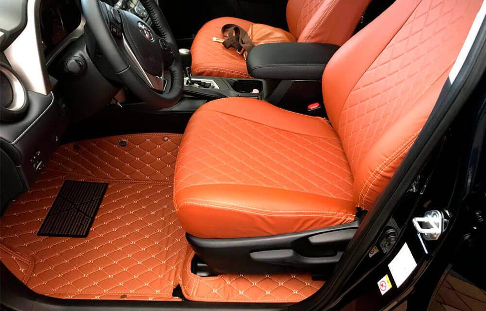 Ковры для автомобиля 5D экокожа на заказ, опт фото 9