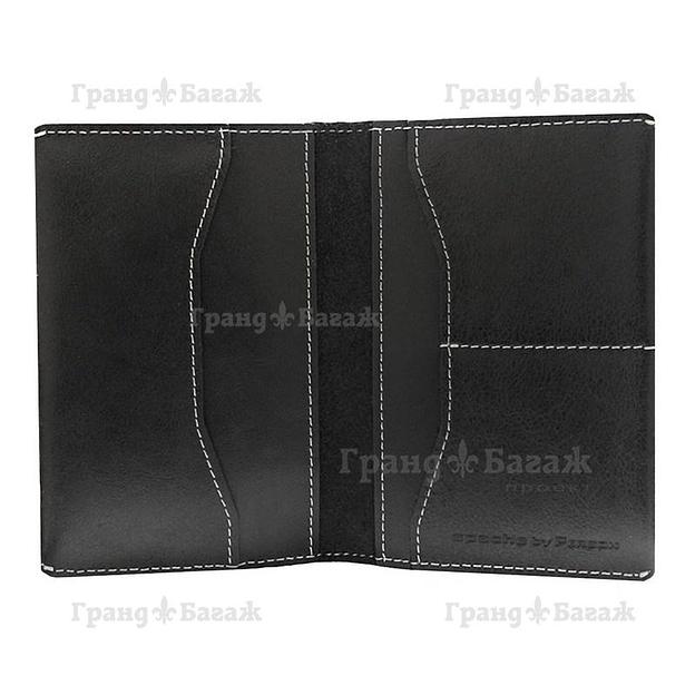 Обложка для паспорта Apache ОП-2-А/черн фото 2