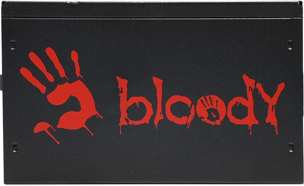 Блок питания Bloody ATX 700W BD-PS700W 80 PLUS WHITE (20+4pin) APFC 120mm fan color LED 6xSATA RTL фото 10