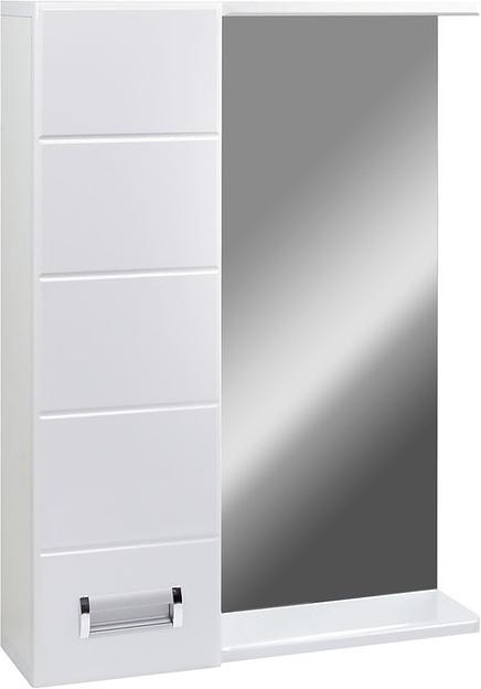 Зеркало-шкаф Вега 50 DORATIZ 2711.111, белый с подсветкой фото 2