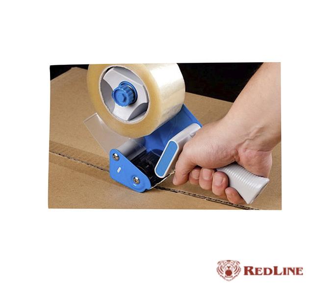 Скотч прозрачный RedLine 48х45х50 ОПТ фото 2