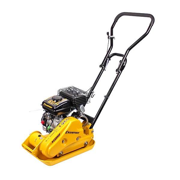 CHAMPION Виброплита бензиновая PC5332F { 43,7кг8,2кН49,5*32см20см1,65кВт } фото 1