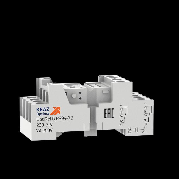 Розетка для реле OptiRel G RR94-74-230-7-V фото 1