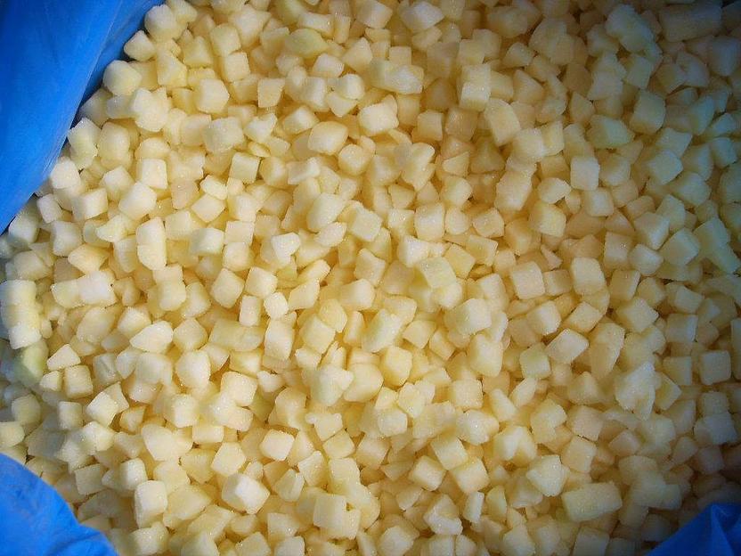 Яблоки кубик «Глобал Фрост» замороженная  фото 1