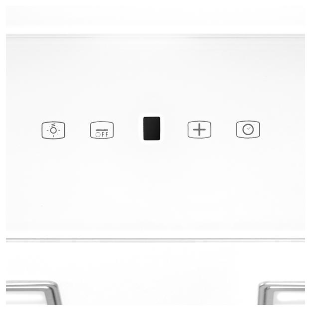 Вытяжка каминная Hyundai HGH 6744 WG белый управление: сенсорное (1 мотор) фото 10