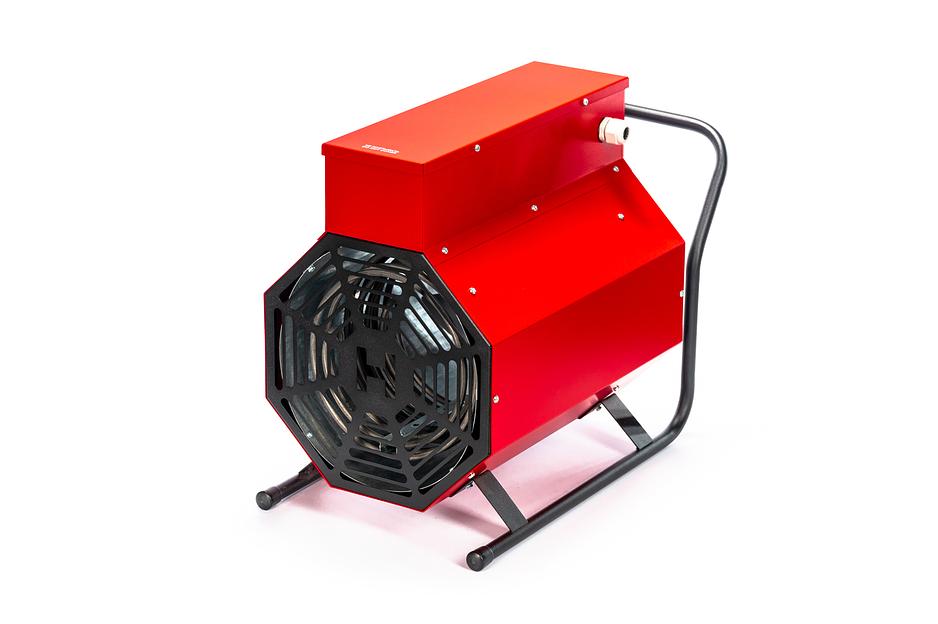 Пушка тепловая электрическая на 6 кВт, круглая фото 9