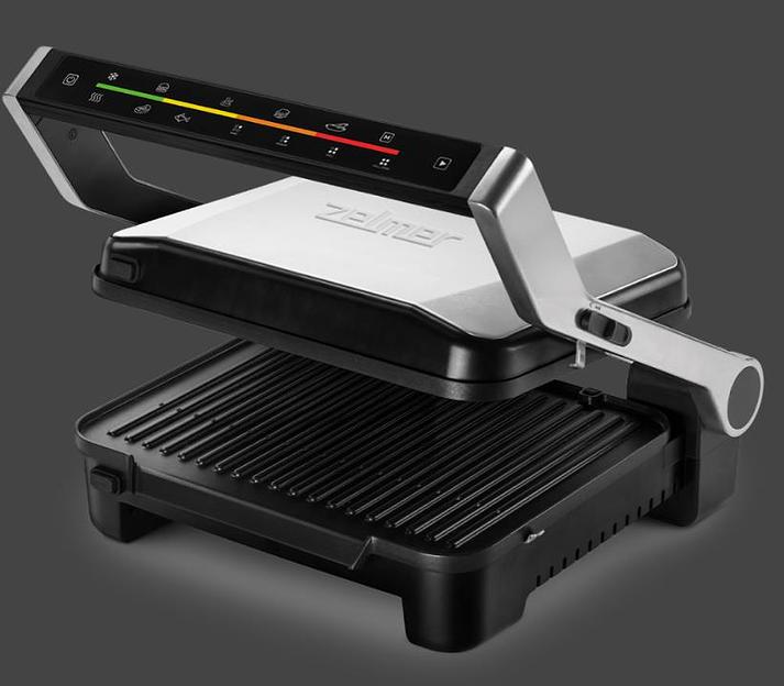 Гриль ZPR2600 BLACK/INOX ZELMER фото 1