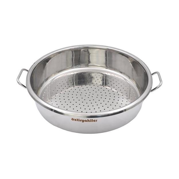 Дуршлаг d=545 мм. 21,6 л. h=110 мм. нерж /1/ фото 1