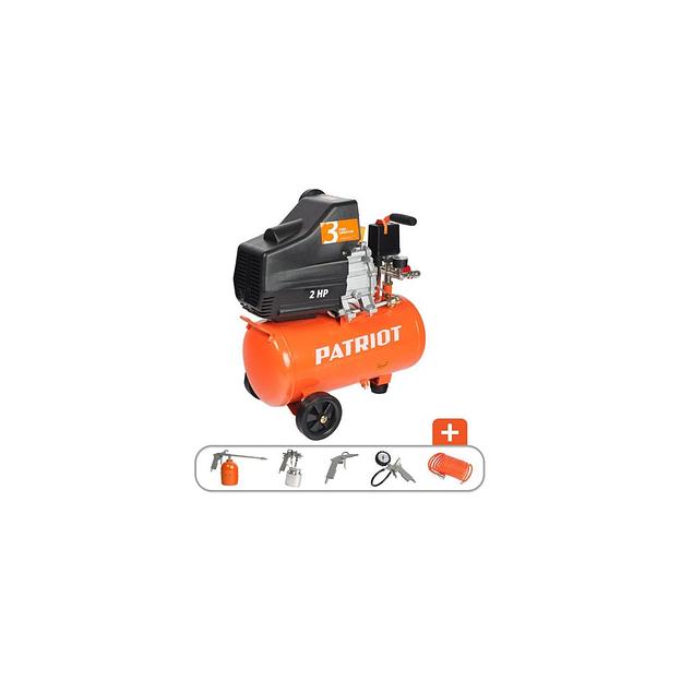 Компрессор поршневой Patriot EURO 24-240K масляный [525306366] фото 1