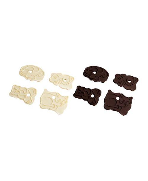 Резак для печенья набор 4 шт. пластик. FM /1/6/ фото 1